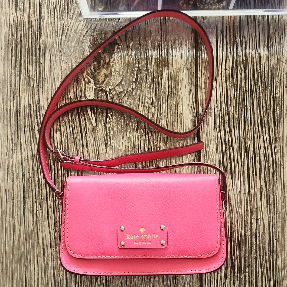 Kate Spade Vibrant Pink Crossbody Bag